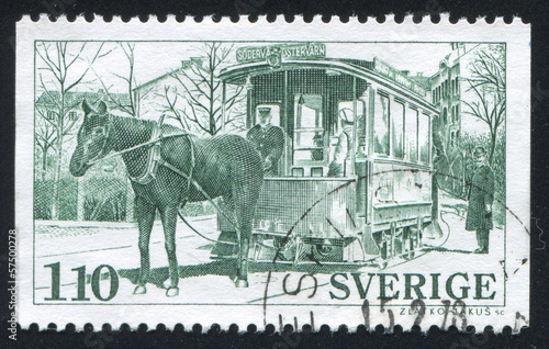 Photo: Horse drawn Trolley Horse drawn Trolley