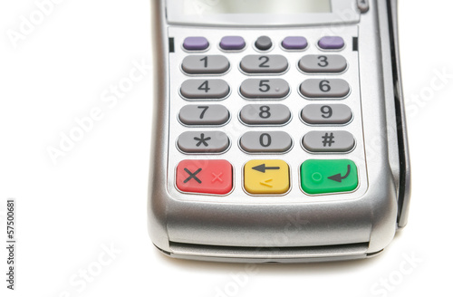Photo: Buttons of the keyboard POS terminal Buttons of the keyboard POS terminal
