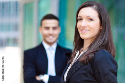 Photo: Business partners Business partners