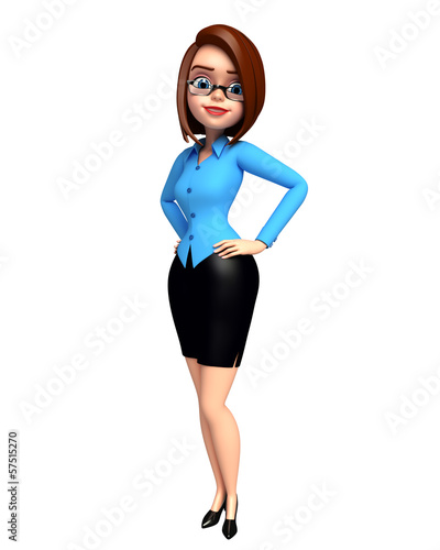 Illustration: Young girl Young girl