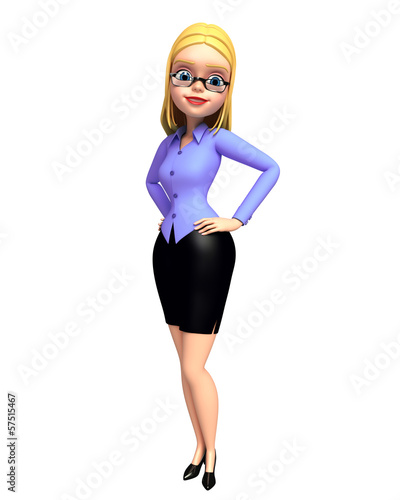 Illustration: Young girl Young girl