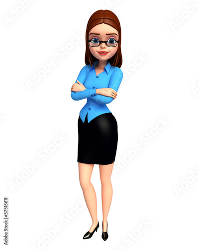 Illustration: Young girl Young girl