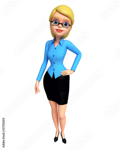 Illustration: Young girl Young girl
