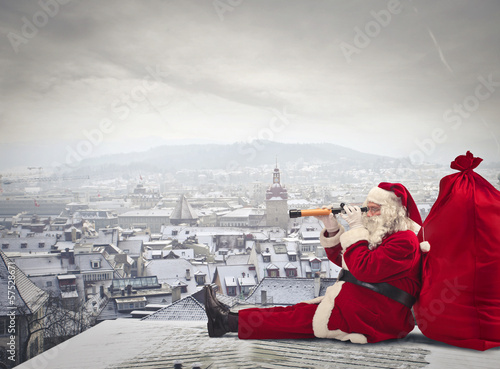 Photo: Christmas landscape Christmas landscape