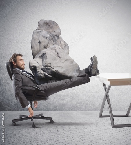 Photo: Stress at work Stress at work