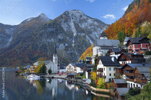 Photo: Hallstatt, Austria. Hallstatt, Austria.