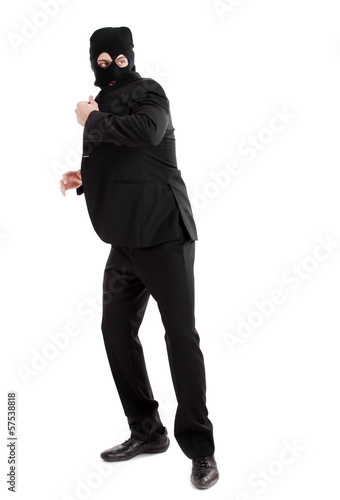 Photo: Businessman thief Businessman thief