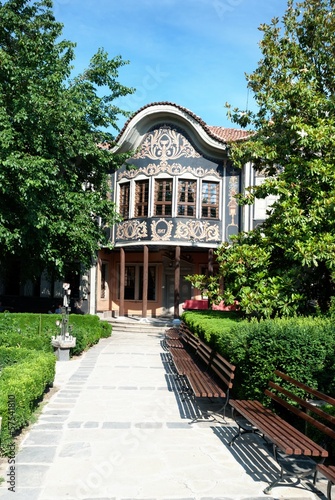 Photo: Medieval houses of old center in Plovdiv,Bulgaria Medieval houses of old center in Plovdiv,Bulgaria