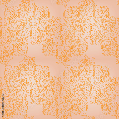 Vector: vector seamless gold ornamental background vector seamless gold ornamental background