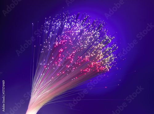 Photo: fiber optical network cable fiber optical network cable