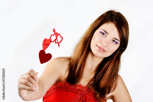Photo: teen girl in love teen girl in love