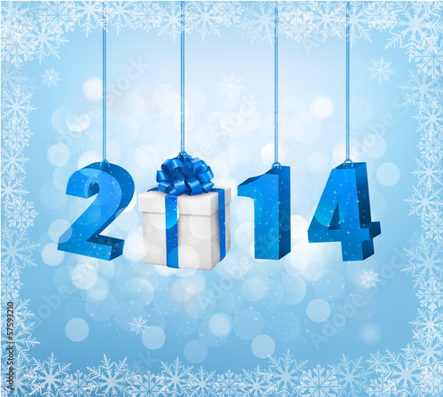 Vector: Happy new year 2014! New year design template. Vector illustrati Happy new year 2014! New year design template. Vector illustrati