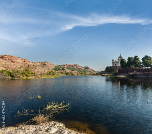 Photo: Jaswanth Thada mausoleum, Jodhpur, Rajasthan, India Jaswanth Thada mausoleum, Jodhpur, Rajasthan, India