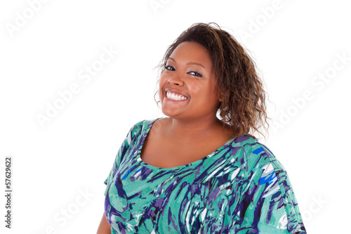 Photo: African American woman smiling - Black people African American woman smiling - Black people