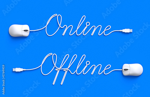 Illustration: Online and Offline Online and Offline