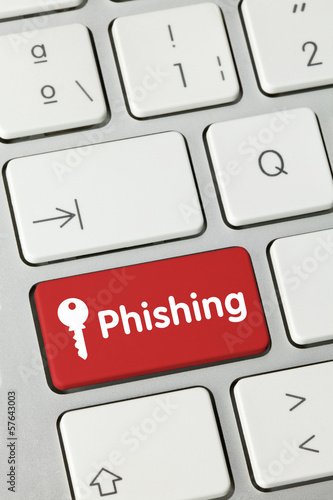 Illustration: Phishing keyboard Phishing keyboard