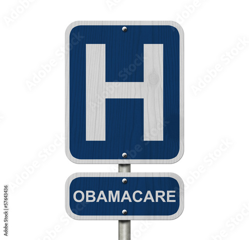 Illustration: Hospital and Obamacare Hospital and Obamacare