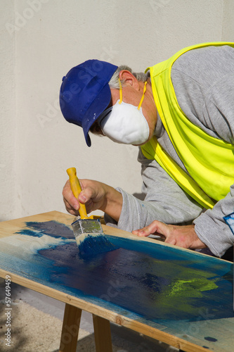 Photo: painter painter