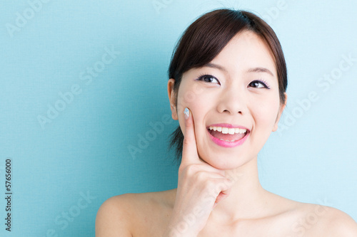 Photo: attractive asian woman skin care image attractive asian woman skin care image