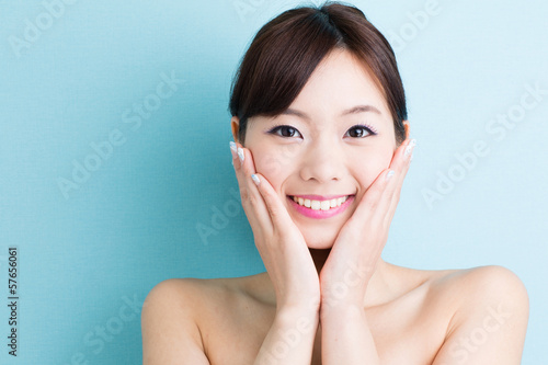 Photo: attractive asian woman skin care image attractive asian woman skin care image