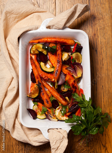 Photo: Roasted vegetables Roasted vegetables