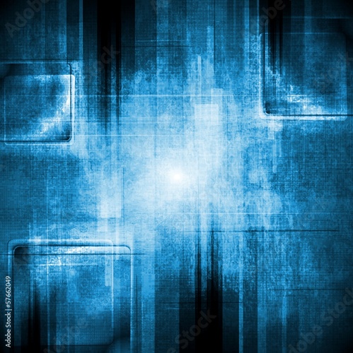 Vector: Abstract blue grunge illustration Abstract blue grunge illustration
