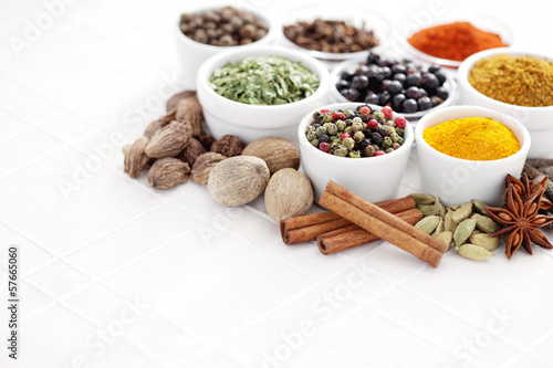 Photo: lots of spices lots of spices