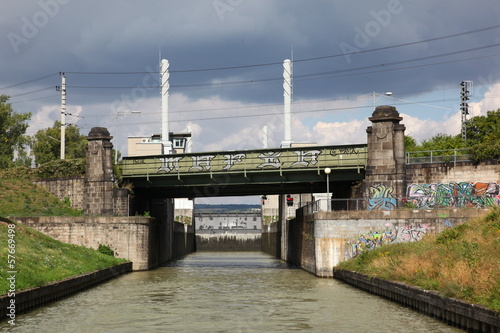 Photo: Viennese Lock gates Viennese Lock gates