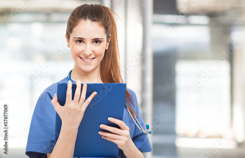 Photo: Nurse portrait Nurse portrait