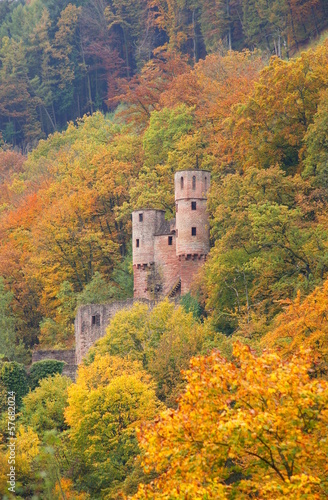 Photo: Burg Schadeck in Neckarsteinach Burg Schadeck in Neckarsteinach