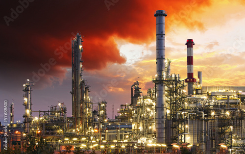 Photo: Oil indutry refinery - factory Oil indutry refinery - factory