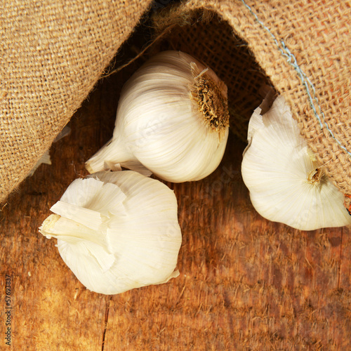 Photo: ripe garlic ripe garlic