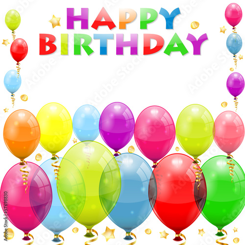 Vector: Birthday Frame Birthday Frame