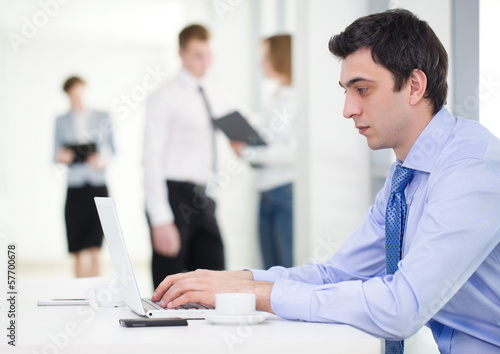 Photo: business people in office business people in office