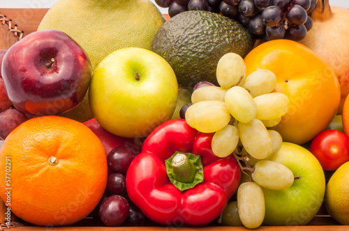 Photo: Fruits and vegetables Fruits and vegetables