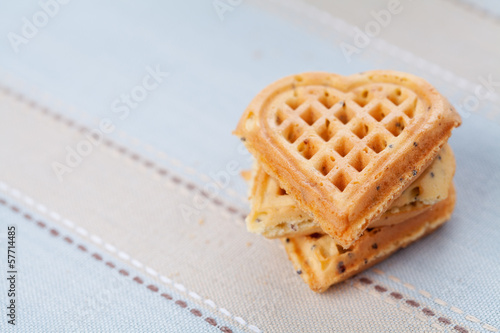 Photo: Staple of home made waffles Staple of home made waffles