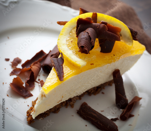 Photo: Lemon cheesecake Lemon cheesecake