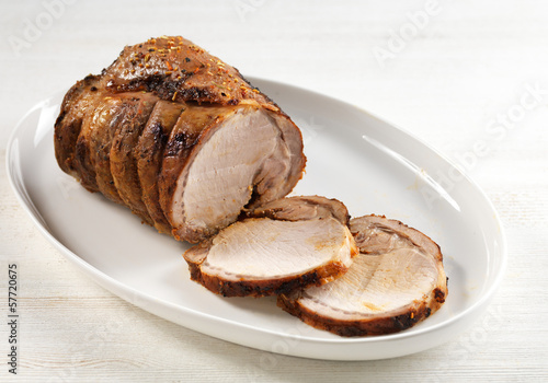 Photo: roasted pork roasted pork