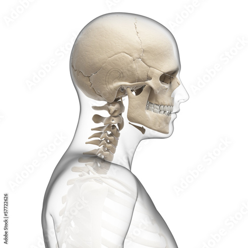Illustration: guy bending his neck guy bending his neck