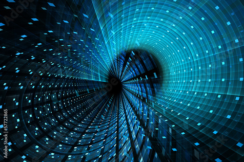 Illustration: Abstract futuristic background Abstract futuristic background
