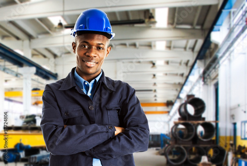 Photo: Worker portrait Worker portrait