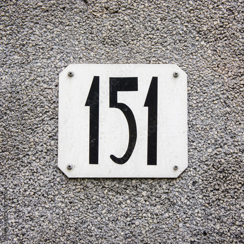 Photo: Number 151 Number 151