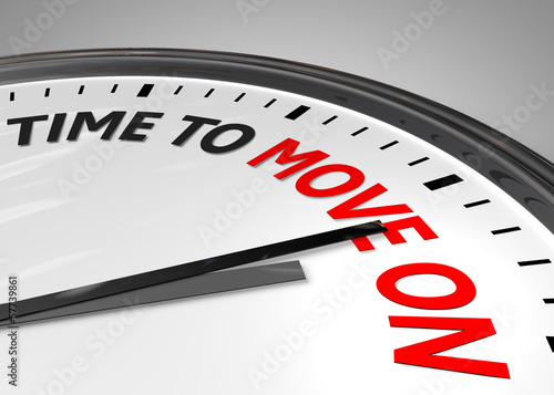 Illustration: Time to move on Time to move on