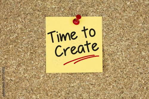 Photo: Time create. Cork board Time create. Cork board