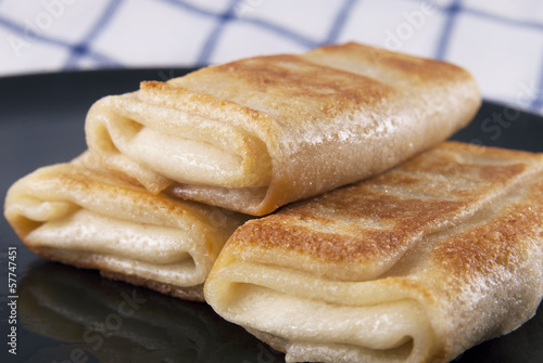 Photo: Three pancakes Three pancakes