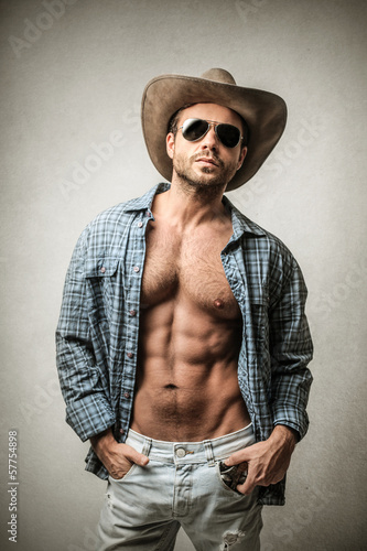 Photo: handsome cowboy handsome cowboy