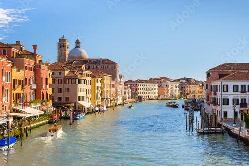 Photo: The Grand Canal in Venice The Grand Canal in Venice