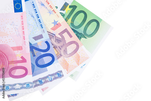 Photo: Euro Geldscheine Euro Geldscheine
