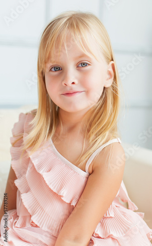 Photo: Portrait of young girl Portrait of young girl
