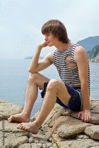 Photo: Boy at sea 7 Boy at sea 7